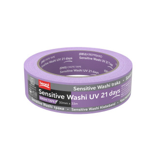 Szenzitív szalag 21 napos UV (Washi Papír) 30mm x 33m 